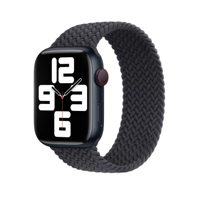 Apple Midnight Braided Solo Loop - Size 2 для Apple Watch 38/40/41mm (MPA23)