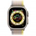 Apple Watch Ultra GPS + Cellular 49mm Titanium Case з Yellow/Beige Trail Loop - S/M (MNHD3, MNHK3)