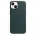 Apple iPhone 14 Leather Case with MagSafe - Forest Green (MPP53)