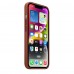 Apple iPhone 14 Leather Case with MagSafe - Umber (MPP73)