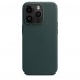 Apple iPhone 14 Pro Leather Case with MagSafe - Forest Green (MPPH3)