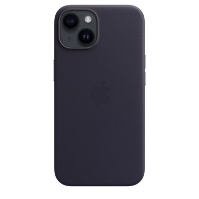 Apple iPhone 14 Leather Case with MagSafe - Ink (MPP63)