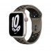 Apple Olive Grey/Black Nike Sport Band S/M для Apple Watch 38/40/41mm (MPGU3)