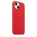 Apple iPhone 14 Silicone Case with MagSafe - (Product)RED (MPRW3)
