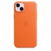 Apple iPhone 14 Plus Leather Case with MagSafe - Orange (MPPF3)