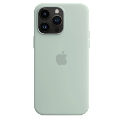 Apple iPhone 14 Pro Silicone Case with MagSafe - Succulent (MPTL3)