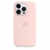 Apple iPhone 14 Pro Silicone Case з MagSafe - Chalk Pink (MPTH3)