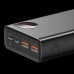 Зовнішній акумулятор Baseus Adaman Metal Digital Display Quick Charge Power Bank 65W 20000mAh Black (PPIMDA-D01)