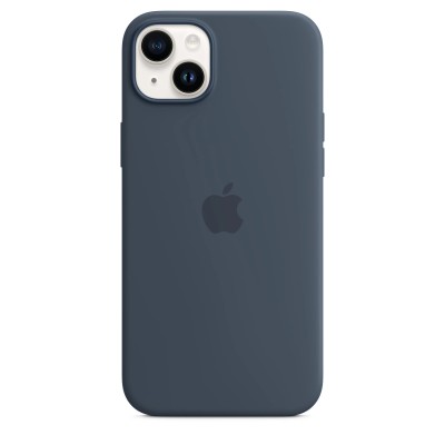 Apple iPhone 14 Plus Silicone Case with MagSafe - Storm Blue (MPT53)