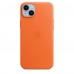 Apple iPhone 14 Plus Leather Case with MagSafe - Orange (MPPF3)