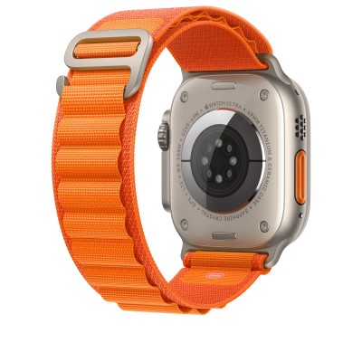 Apple Alpine Loop Band Medium для Apple Watch 49mm - Orange (MQE03)