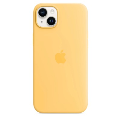 Apple iPhone 14 Plus Silicone Case with MagSafe - Sunglow (MPTD3)