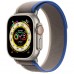 Apple Watch Ultra GPS + Cellular 49mm Titanium Case з Blue/Gray Trail Loop - S/M (MNHE3, MNHL3)