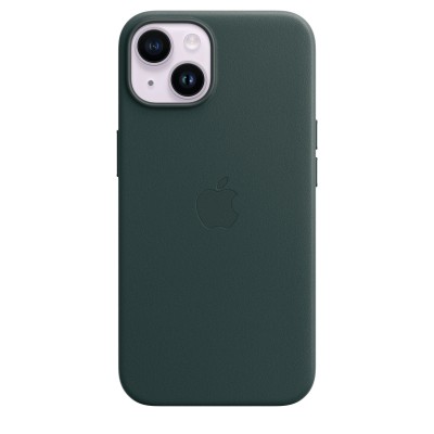 Apple iPhone 14 Leather Case with MagSafe - Forest Green (MPP53)