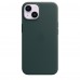 Apple iPhone 14 Leather Case with MagSafe - Forest Green (MPP53)