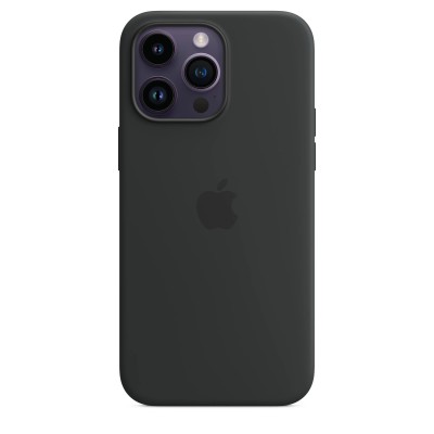 Apple iPhone 14 Pro Max Silicone Case with MagSafe - Midnight (MPTP3)