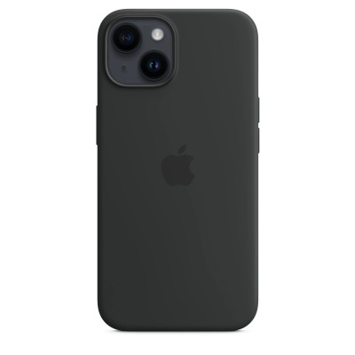 Apple iPhone 14 Silicone Case with MagSafe - Midnight (MPRU3)