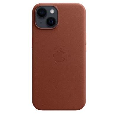 Apple iPhone 14 Leather Case with MagSafe - Umber (MPP73)