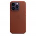 Apple iPhone 14 Pro Leather Case with MagSafe - Umber (MPPK3)