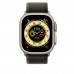 Apple Trail Loop Band S/M для Apple Watch 49mm - Black/Gray (MQEP3)