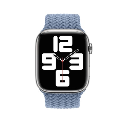 Apple Slate Blue Braided Solo Loop - Size 9 для Apple Watch 38/40/41mm (MP9E3)