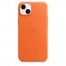 Apple iPhone 14 Plus Leather Case with MagSafe - Orange (MPPF3)