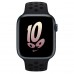 Apple Watch Nike Series 8 GPS 45mm Midnight Aluminum Case with Black/Black Nike Sport Band - Regular (MPH43)