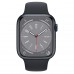Apple Watch Series 8 GPS 45mm Midnight Aluminum Case with Midnight Sport Band - Regular (MNP13)