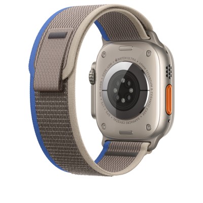 Apple Trail Loop Band S/M для Apple Watch 49mm - Blue/Gray (MQEJ3)