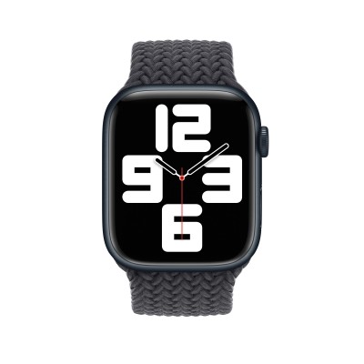 Apple Midnight Braided Solo Loop - Size 7 для Apple Watch 42/44/45/49mm (MPD23)