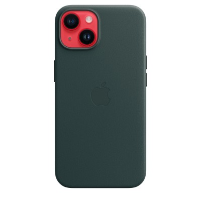 Apple iPhone 14 Leather Case with MagSafe - Forest Green (MPP53)