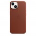 Apple iPhone 14 Leather Case with MagSafe - Umber (MPP73)