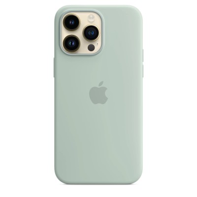 Apple iPhone 14 Pro Max Silicone Case with MagSafe - Succulent (MPTY3)