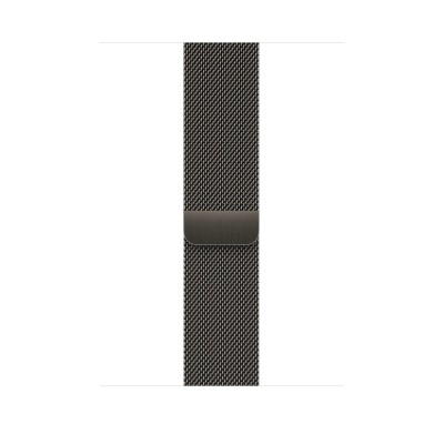 Apple Watch Series 8 GPS + Cellular 45mm Graphite Stainless Steel Case with Milanese Loop Graphite (MNKW3, MNKX3)