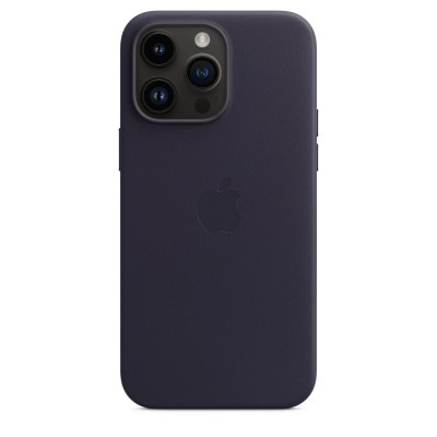 Apple iPhone 14 Pro Max Leather Case with MagSafe - Ink (MPPP3)