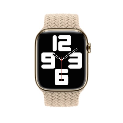 Apple Beige Braided Solo Loop - Size 10 для Apple Watch 42/44/45/49mm (MPCV3)
