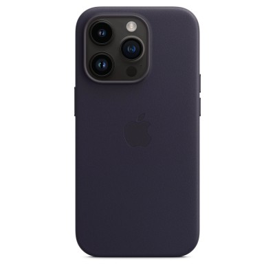 Apple iPhone 14 Pro Leather Case with MagSafe - Ink (MPPJ3)