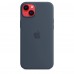 Apple iPhone 14 Plus Silicone Case with MagSafe - Storm Blue (MPT53)