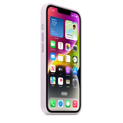 Apple iPhone 14 Silicone Case with MagSafe - Lilac (MPRY3)