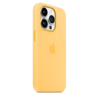 Apple iPhone 14 Pro Silicone Case with MagSafe - Sunglow (MPTM3)