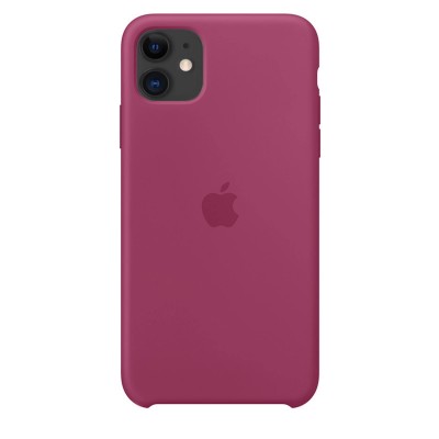 Apple iPhone 11 Silicone Case - Pomegranate (MWYZ2)