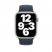 Apple Storm Blue Solo Loop - Size 4 для Apple Watch 42/44/45/49mm (MPFE3)