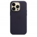 Apple iPhone 14 Pro Leather Case with MagSafe - Ink (MPPJ3)