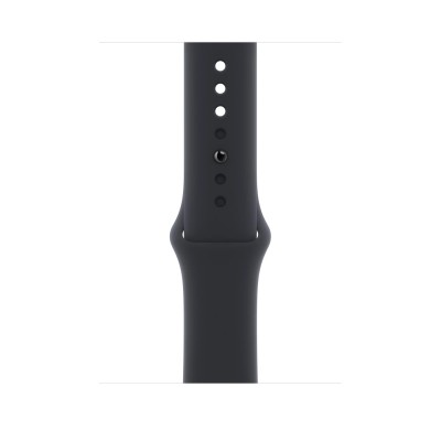 Apple Watch Series 8 GPS + Cellular 45mm Graphite Stainless Steel Case with Midnight Sport Band - Regular (MNKU3)