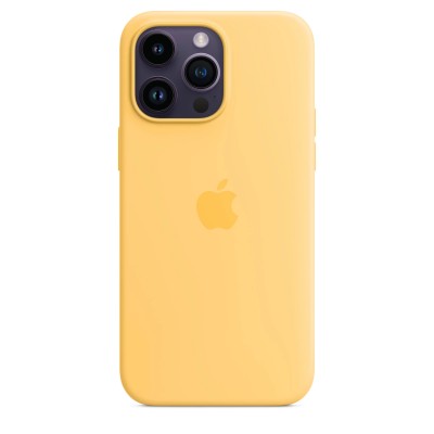 Apple iPhone 14 Pro Max Silicone Case with MagSafe - Sunglow (MPU03)