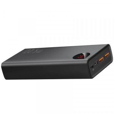 Внешний аккумулятор Baseus Adaman Metal Digital Display 30000mAh 22.5W Black (PPIMDA-C0A)