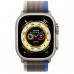 Apple Watch Ultra GPS + Cellular 49mm Titanium Case з Blue/Gray Trail Loop - S/M (MNHE3, MNHL3)