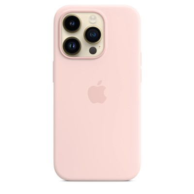 Apple iPhone 14 Pro Silicone Case з MagSafe - Chalk Pink (MPTH3)