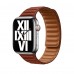 Apple Umber Leather Link M/L для Apple Watch 38/40/41mm (MP823)