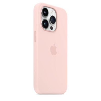 Apple iPhone 14 Pro Silicone Case з MagSafe - Chalk Pink (MPTH3)